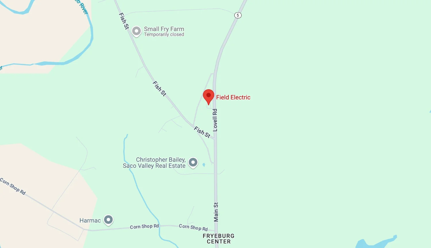 map Field Electric on Google Maps